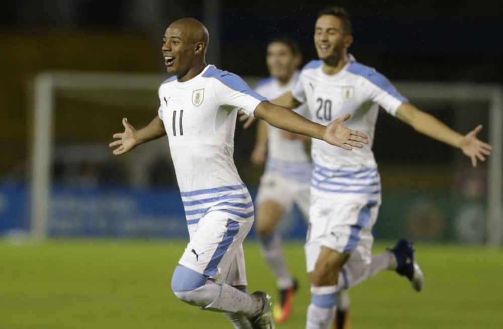 Nicolás de La Cruz, jugador de River, está en la lista preliminar de Uruguay. / Gentileza.