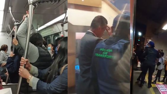 “Sí, venías tú con la chica teniendo relaciones sexuales, se escucha todo... Ahorita te vamos a reportar con la policía. Foto: captura @lecatder / TikTok