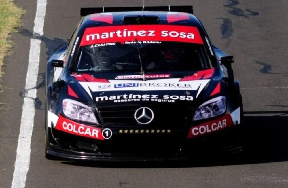 Canapino, el hombre récord en Top Race