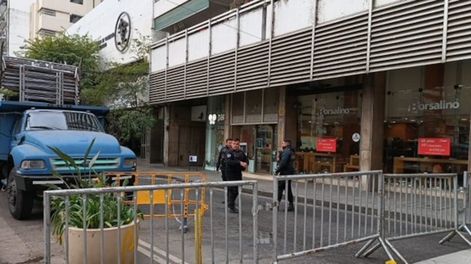Amenaza de bomba en Rosario antes de la llegada de Milei.