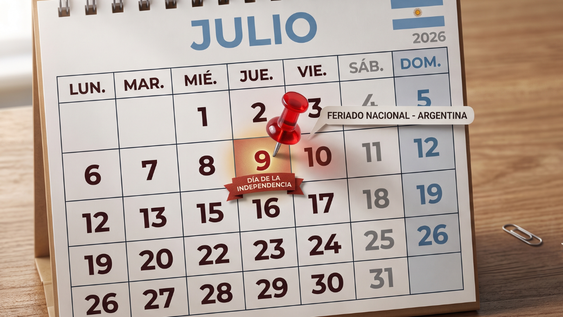 Se viene un fin de semana extralargo: cuándo es el próximo feriado y qué pasa con el 10 de julio.
