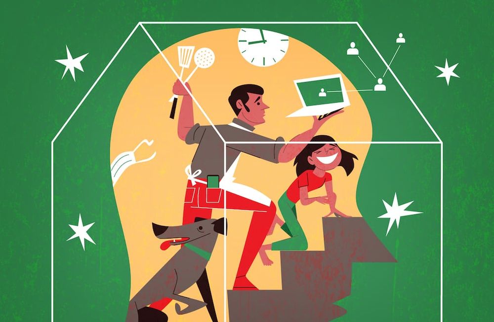 La somnolencia y la dificultad para concentrarnos y “procesar” las tareas pendientes son los síntomas principales de la fatiga mental. / Ilustración: Hugo Horita