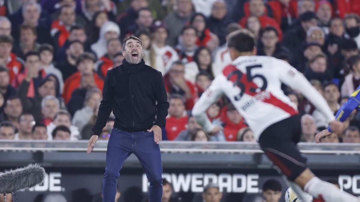 Eduardo Coudet activó su plan para que River de la talla en la Copa Sudamericana y la final del Apertura