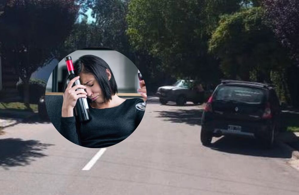 Volcó dos automóviles en una acequia.