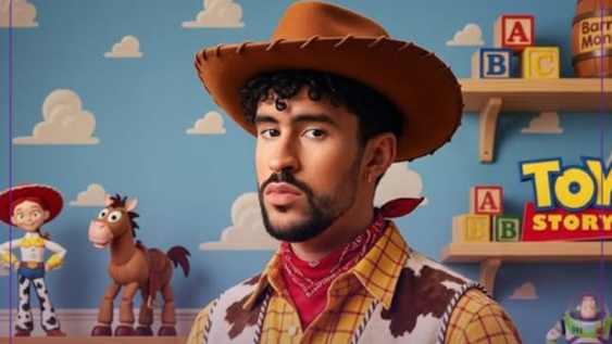 Bad Bunny estará en Toy Story 5 - Foto IA