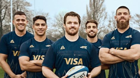 Los Andes | Así luce la camiseta alternativa de Los Pumas; será usada por primera vez el 20 de julio ante Uruguay. (Prensa Le Coq Sportif)