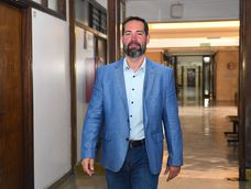 El concejal del Partido Libertario de San Rafael, Martín Antolín.