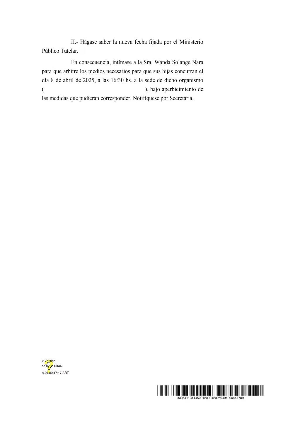 La Justicia orden&oacute; suspender las redes de Wanda Nara por 30 d&iacute;as.