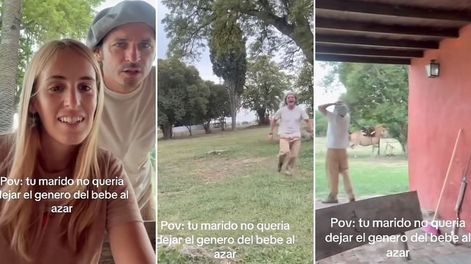 El festejo de un padre al saber el sexo de su bebé fue considerado incorrecto por algunos usuarios.&nbsp;