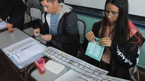 Los Andes | Elecciones PASO en 7 departamentos de la provincia de Mendoza y muchos votos en blanco para la categoría de concejales. Foto: José Gutierrez / Los Andes