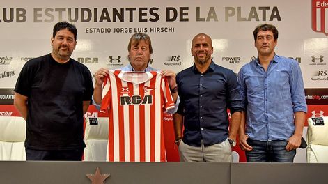 El Ruso firmó por un año y buscará volver a ser protagonista. / Twitter Estudiantes de La Plata