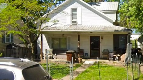 Los Andes | La casa donde encontraron al nene encerrado en una jaula en Kentucky / Gentileza TN