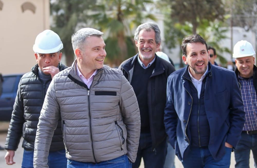 Avanzan las obras de remodelación del Hospital Lencinas: García Zalazar destacó la importancia del trabajo coordinado