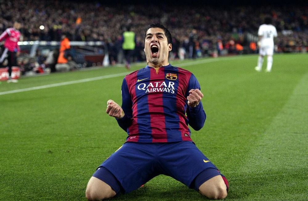 Suárez mordió al Merengue