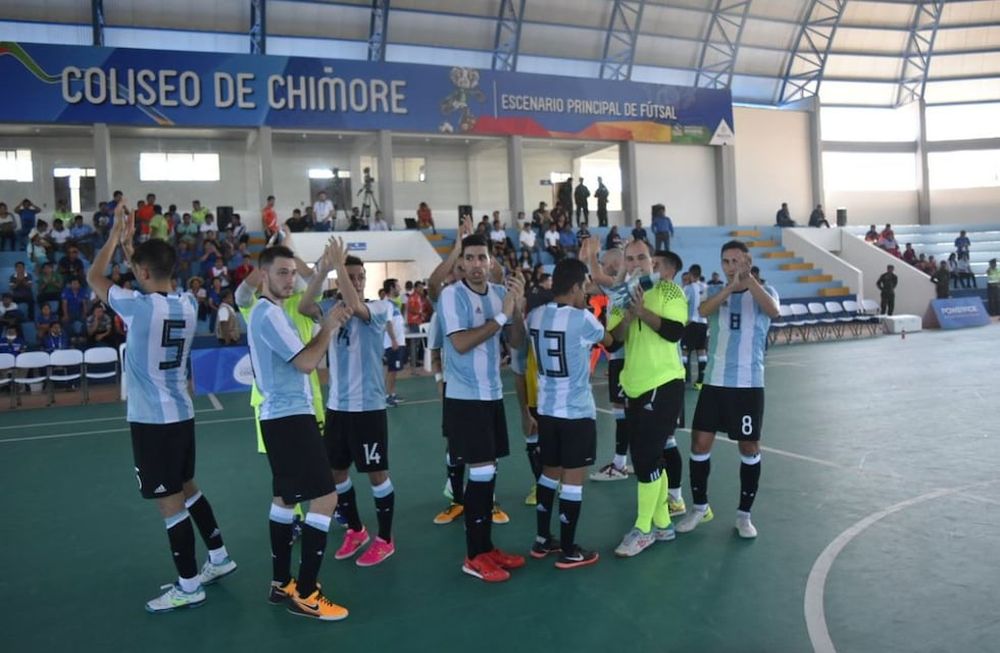 Juegos Odesur: la Selección de futsal goleó a Perú en el debut