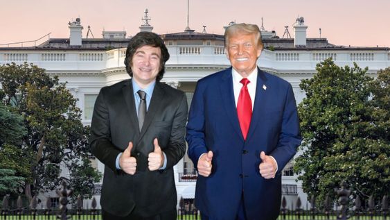 Trump suspendió la reunión a solas con Milei en el Salón Oval de la Casa Blanca.