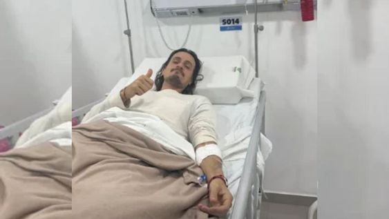 por que internaron a christian sancho y como esta la salud del modelo