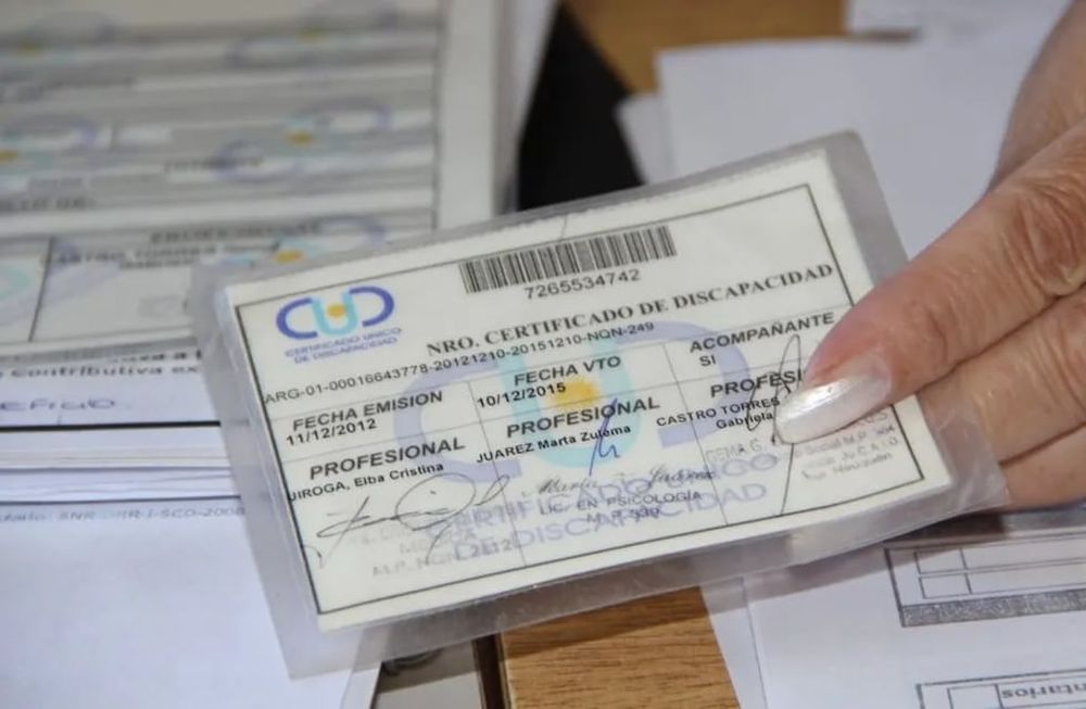Certificado Único de Discapacidad, desde hoy cambia el plazo de vencimiento.