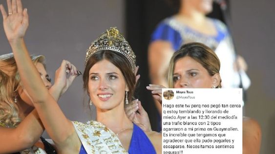 Susto por un tuit de la Reina de la Vendimia: denunció que intentaron secuestrar a su prima en Guaymallén