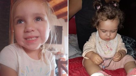 Pilar y Delfina Hecker, las niñas desaparecidas en Bahía Blanca. 