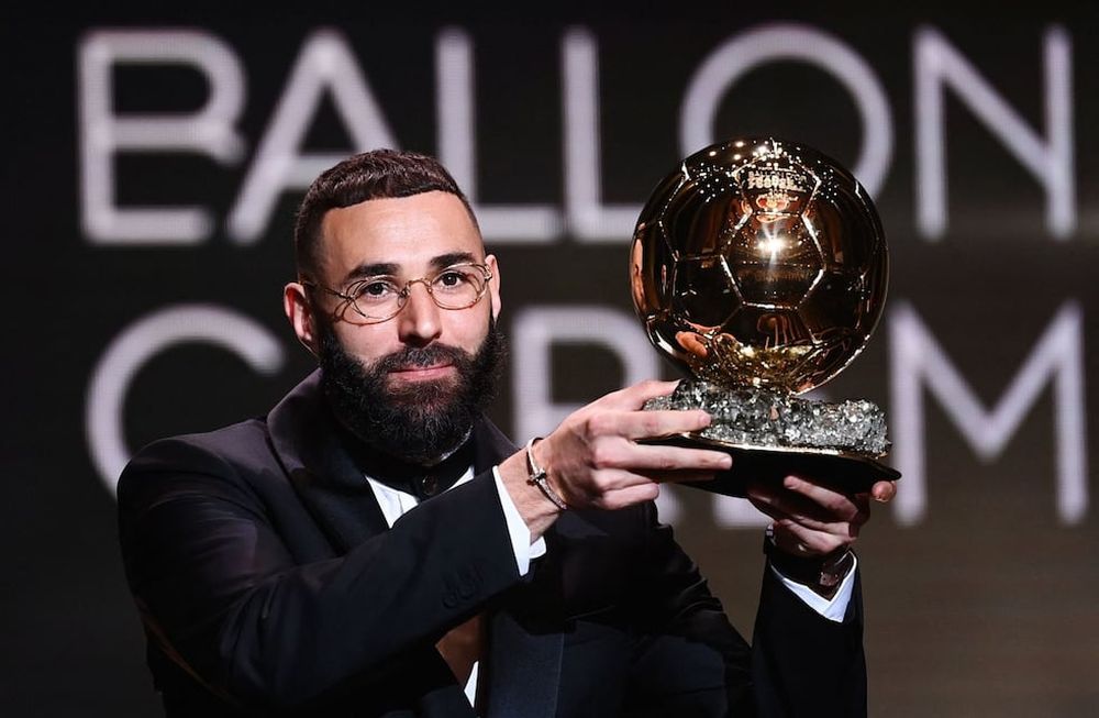Karim Benzema se quedó con el Balón de Oro 2022.