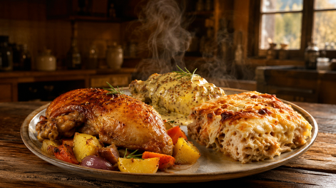 3 recetas con pollo calentitas, rendidoras y con mucha proteina para resolver cualquier almuerzo de invierno