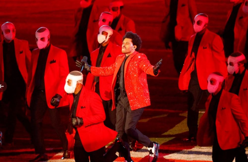 The Weeknd, en el Super Bowl LV
