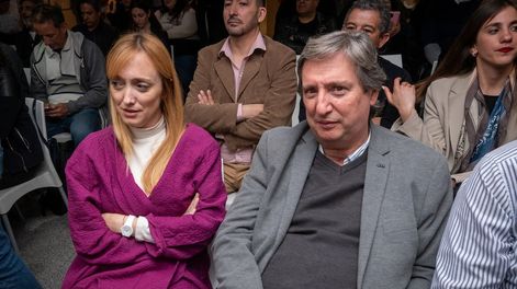 Anabel Fernández Sagasti y Emir Félix, protagonistas de un pacto de beneficio mutuo.Foto: Ignacio Blanco / Los Andes