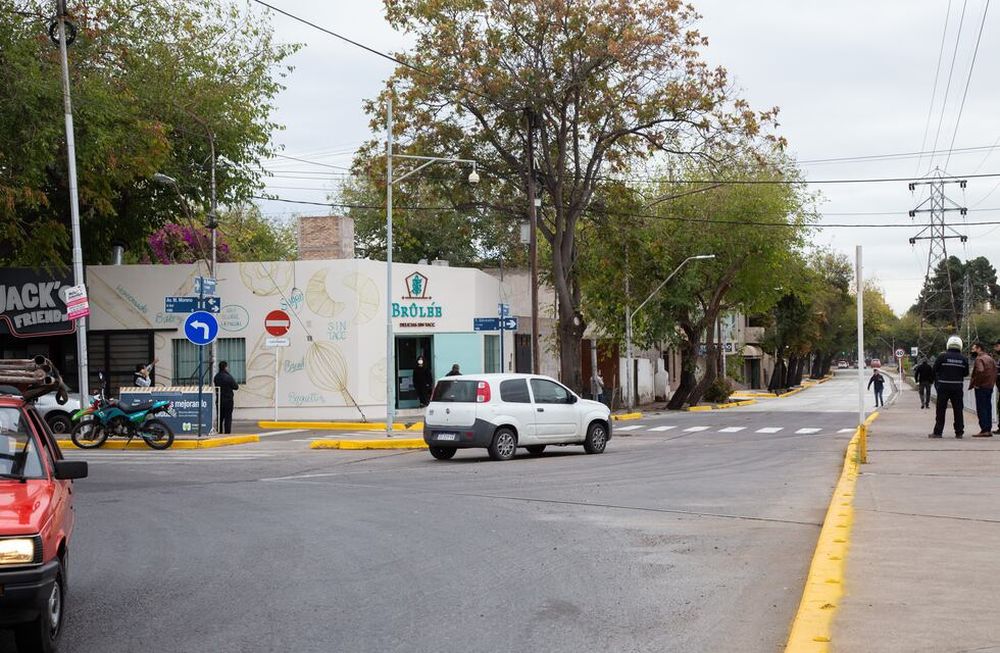 La Ciudad habilitó obras de repavimentación de un tramo de calle Belgrano