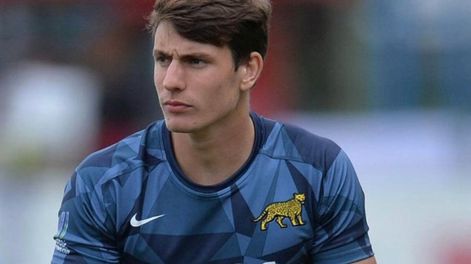 Gonzalo Bertranou, integrante del seleccionado Argentino de Rugby Los Pumas.