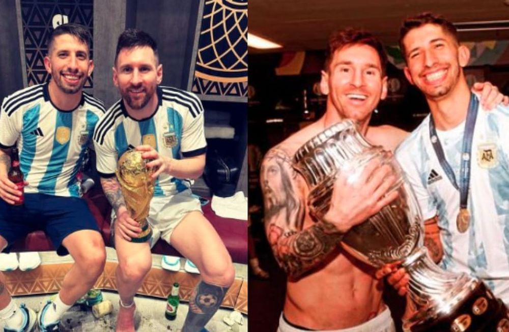 El impresionante tatuaje del utilero de la Selección Argentina por título del Mundo. Foto: Instagram.