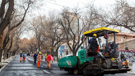 El Plan de Obras Urbanas sigue su marcha con trabajos en calzadas y veredas