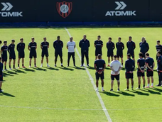 Los jugadores de San Lorenzo enojados con los directivos por la falta de pago.&nbsp;