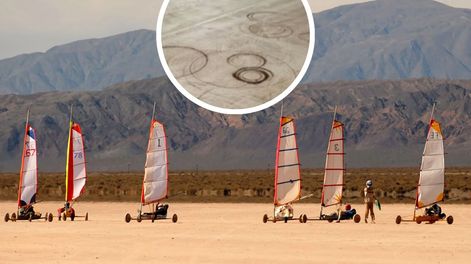 Se metieron con 16 vehículos UTV a Pampa del Leoncito y dañaron seriamente un patrimonio natural