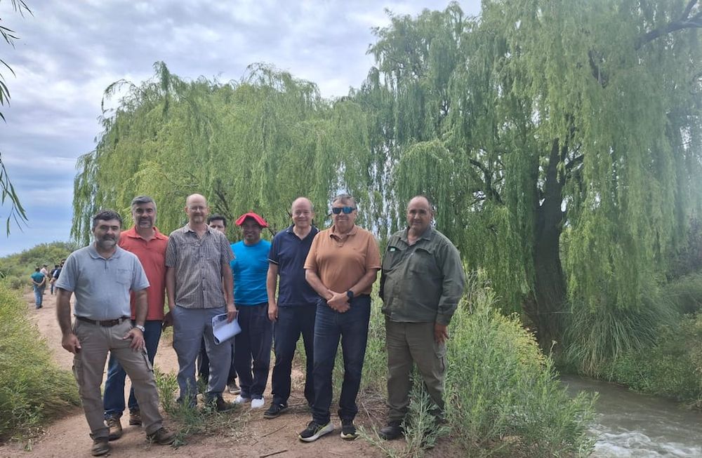 Modernización del canal Perrone: 12 empresas interesadas en el proyecto estuvieron en San Rafael