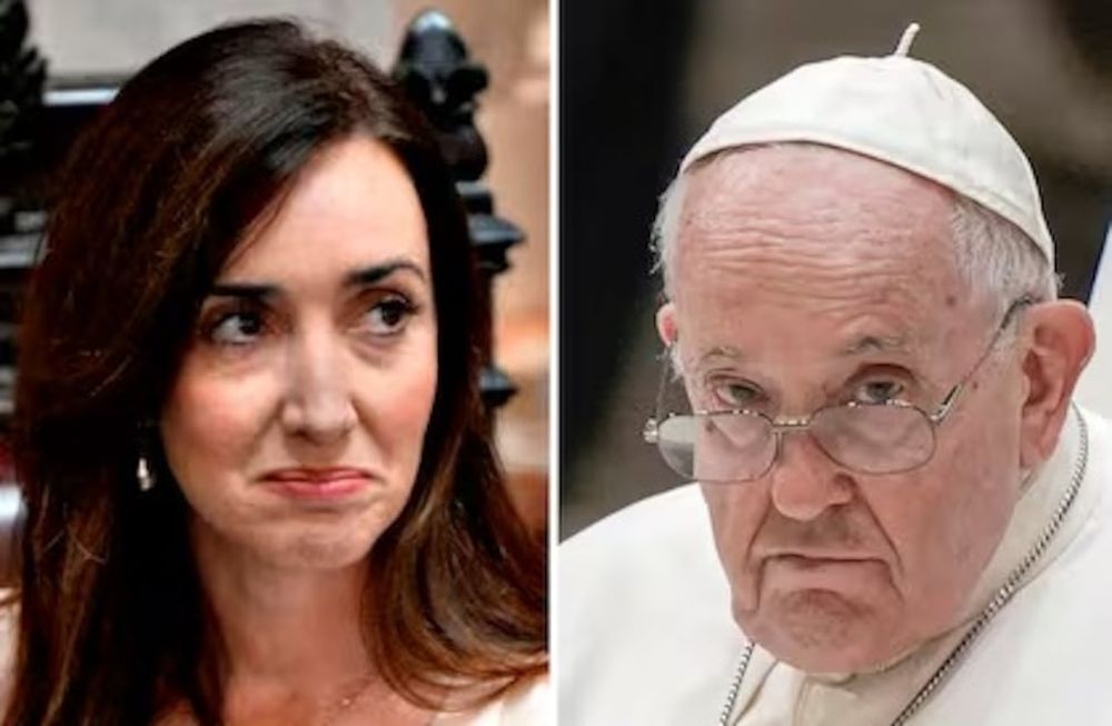 Villarruel se reunirá con el papa Francisco el próximo 14 de octubre.