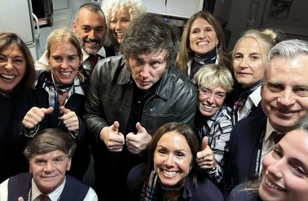 Milei llegó a Washington
