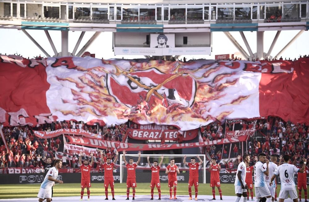 En La Plata, Independiente venció a Ciudad de Bolívar y avanzó en la Copa Argentina. (@Independiente)