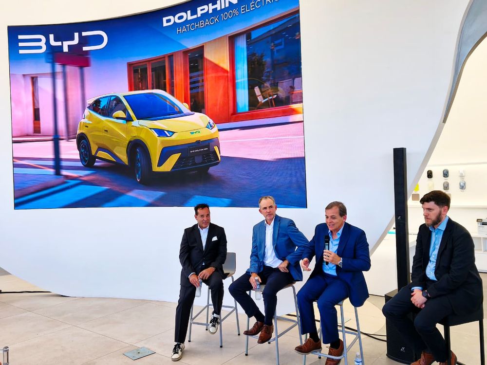 Se realiz&oacute; una conferencia de prensa de BYD en Yacopini