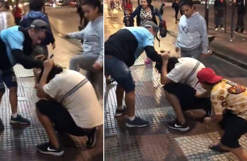Golpiza indignante en San Miguel tras un intento de robo