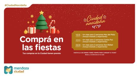 Comprá en las Fiestas: último día para participar y poder ganar importantes premios