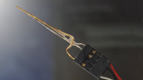 Sensor de nitroxilo (HNO), molécula muy relacionada con NO, que se obtiene al reducirlo. Foto: Gentileza