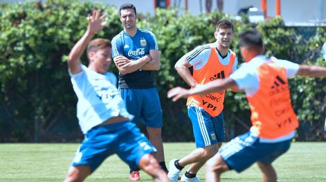 Scaloni confirmó el equipo para Guatemala con dos mendocinos como titulares
