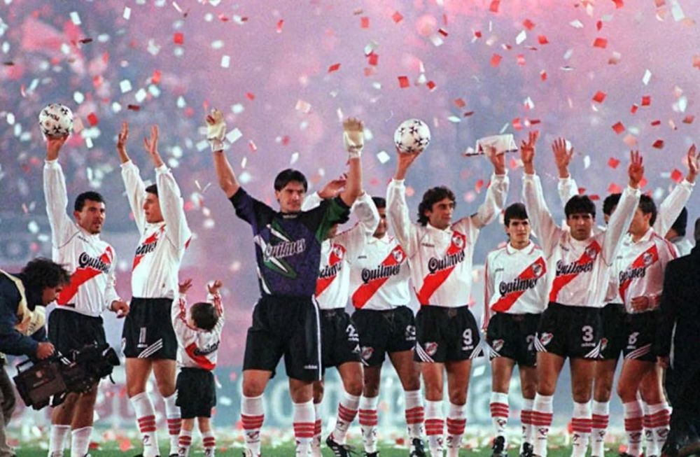 Leonel Gancedo, integrante del plantel de River, tricampeón argentino, manifestó que tenían permitido todo tipo de comidas en su alimentación. / Gentileza.
