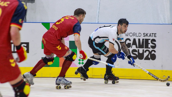 WORLD SKATE GAMES. Argentina venció a España en los penales y jugará la final