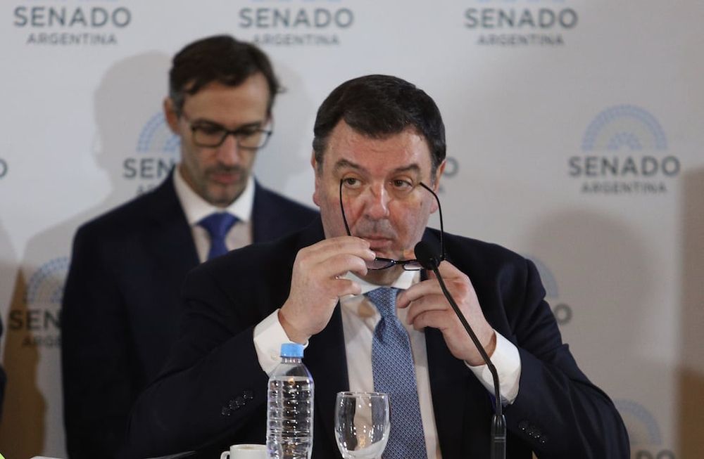 Se reunió la Comisión de Acuerdos del Senado, donde el juez federal Ariel Lijo defendió su candidatura para integrar la Corte Suprema de Justicia. FOTO: DANIEL VIDES / NA