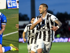 Martín Pino y Agustín Módica, el grito de gol que une a Mendoza. Los delanteros del Tomba y el Lobo son los máximos artilleros de la Primera Nacional y la Liga Profesional, hoy marca registrada del fútbol mendocino.