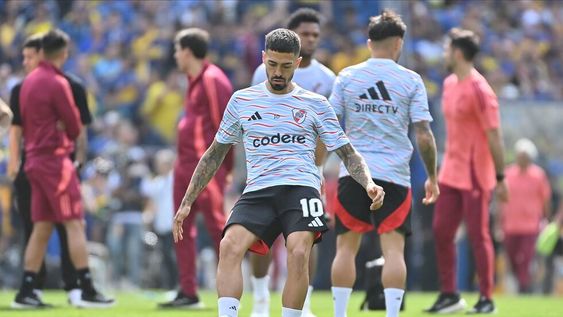 Manu Lanzini vuelve a ser titular en River en La Bombonera. Marcó un gol clave en el 2014 cuando River gritó campeón después del descenso. / Gentileza.