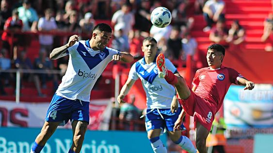 Argentinos y Vélez se enfrentaron por la fecha 13. (Fotobaires).