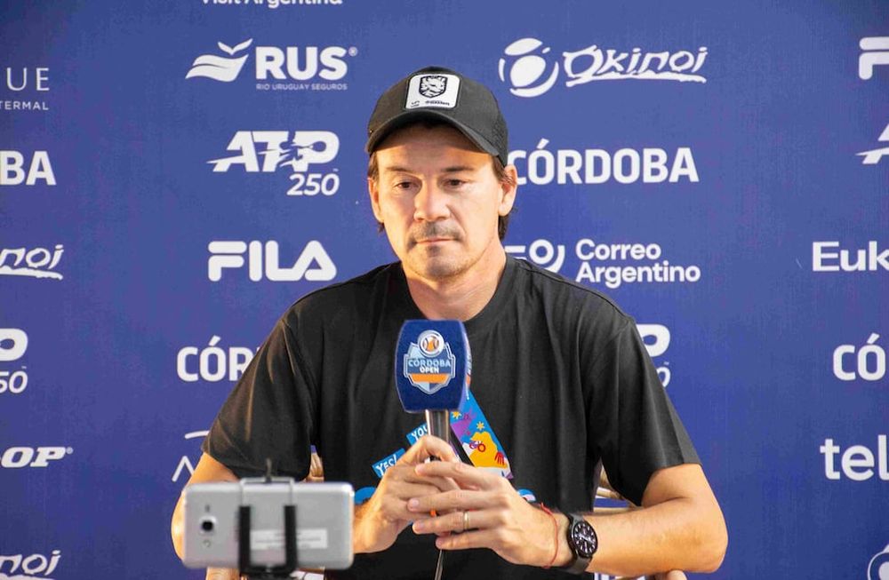 Guillermo el Mago Coria, capitán argentino en la Copa Davis. / Gentileza.
